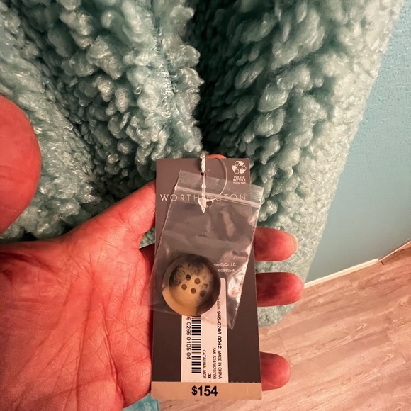 Worthington Long Fleece Jacket. NWT - Picture 9 of 12